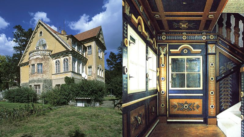 Rondokubistická vila v Hodkovičkách je jednou z nejpůsobivějších staveb tohoto stylu